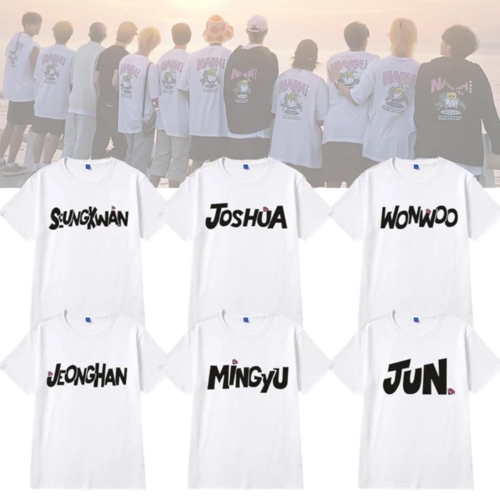 Amazon.co.jp: セブンティーン 周辺 コンサート グッズ Tシャツ